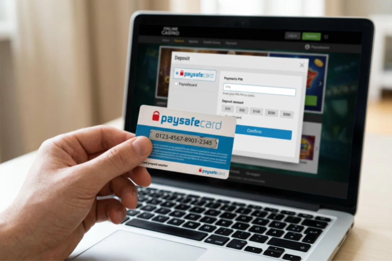 Paysafecard Casino 2026 – Einzahlung & Limits | GiroSpin